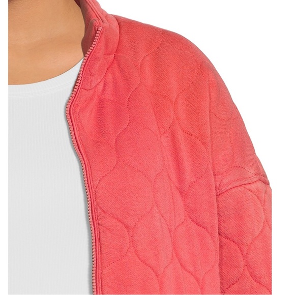 Pink Coral Quilted Jacket - Picture 4 of 10